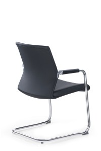सीएच-319सी |मध्य पीठ पर चमड़े की आगंतुक कुर्सी