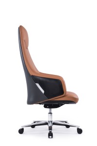 Office Furniture Cheap Ergonomic Rotary Genuine/ PU Leather Chair