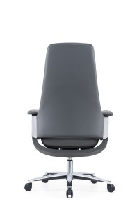 Massive Selection for Modern Furniture Manager Executive Swivel Boss Leather Office Chair with MID Back for Office Building, Meeting Room, White