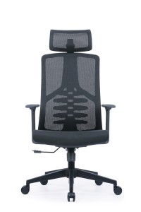 CH-359 |Otočné kancelárske stoličky zo sieťoviny s vysokým operadlom