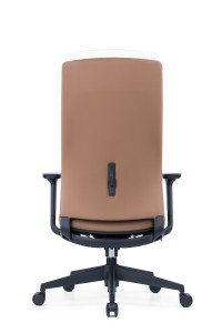 CH-366A |Cadeira de coiro para oficina na casa
