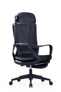 CH-369A-KT |Cadeira de oficina con reposapés