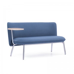 CH-372C |Sectional sofa na may stool