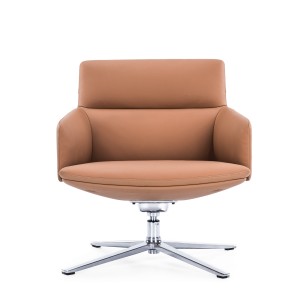 CH-511 |Офис кожен стол в светъл и квадратен стил