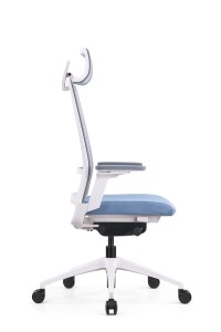 EBA-001A |Cadeira de escritório de balanço com apoio de cabeça