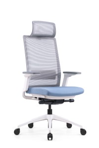EBA-001A |Fotel biurowy bujany z zagłówkiem