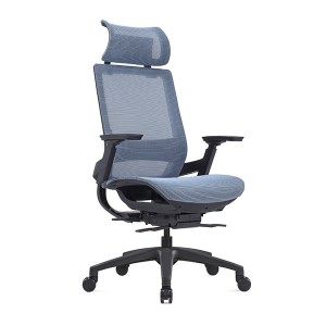 100% Original High Back Black Full Mesh Metal Frame Swivel Task Desk Staff Office Chair Modern