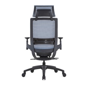 Wholesale OEM/ODM Modern Luxury Comfortable Grey High Back Adjustable Lumbar Support Swivel Full Mesh Ergonomic Office Chairs for Sale