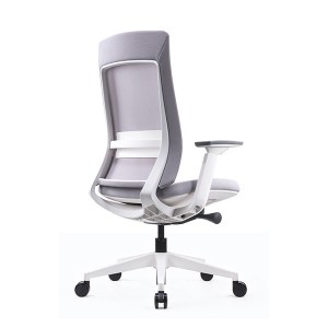 EVL-001B | Grey Frame Modern Home Office Desk Chair