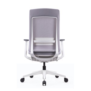 EVL-001B | Grey Frame Modern Home Office Desk Chair