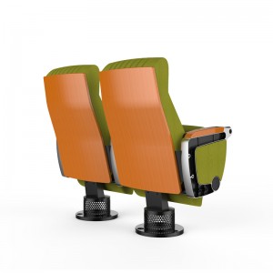 HS-1102G |เก้าอี้หอประชุมพับได้ ที่นั่งบรรยาย