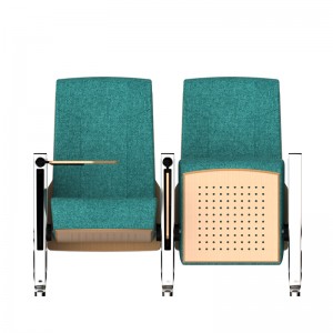 HS-1208A |Krzesło kinowe z aluminiową podstawą