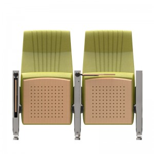 HS-1208G |Seduta per aula magna, sedia per auditorium, tavoletta per scrivere