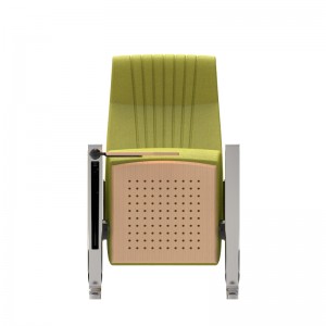 HS-1208G |Paskaitų salės sėdynė auditorijos kėdė rašoma tabletė