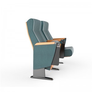 HS-1209G |Naujos salės kėdės su rašomuoju blokeliu