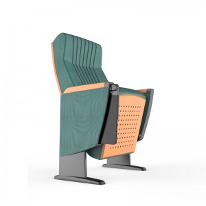 HS-1209G |Novas cadeiras de auditório com bloco de escrita