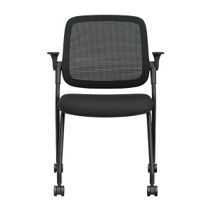 HY-851 | Ultra-wide Mesh Back for Strong Lumbar Protection, Seamless Rowing for Efficient Storage