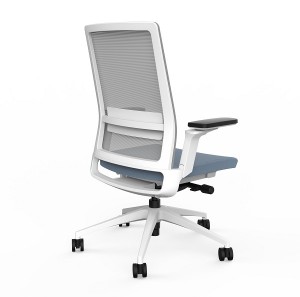 MOQ bassu per a sedia di staffu in tessuto Mesh sedia impilabile executive di sala di riunioni di cunferenza