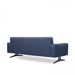 أريكة S122 |أريكة جلدية للمكتب 3 مقاعد