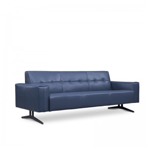 S122 диван |3-местен офис кожен диван