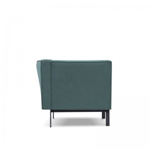 S125 |Enkelt stoff sofa
