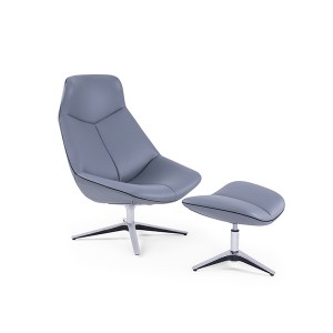 S126 | Lounge sofa chair with footrest