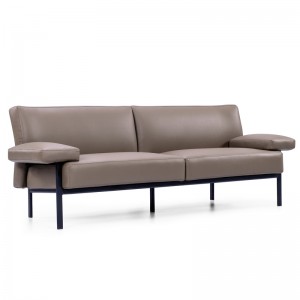 S135 |Naujo dizaino trivietė biuro sofa