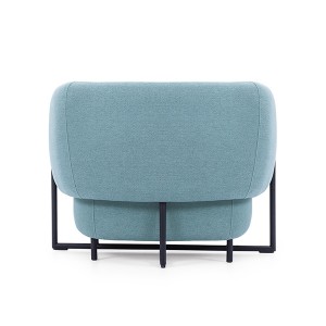 S137 | Fabric cover three seater office sofa