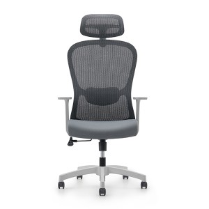U-070 | Elegant Curved Backrest and Adjustable Foam Lumbar Support for Dual Comfort and Style