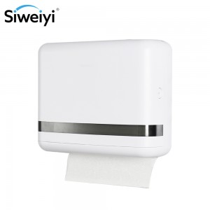 Hot-selling Wall Mounted Shower Gel And Shampoo Dispenser - Wall Mounted Tissue Paper Towel Dispenser For Toilet Bathroom – Siweiyi