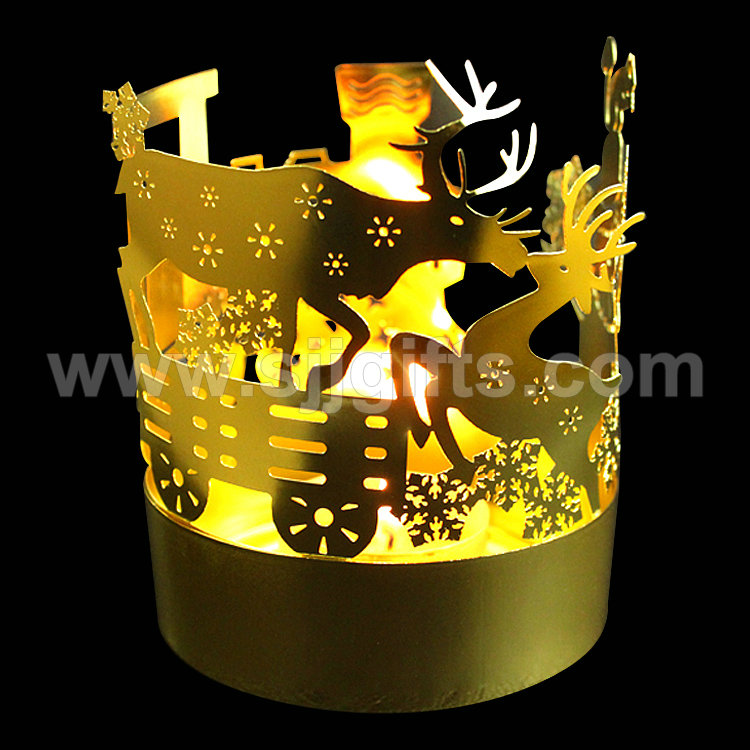 Hot Selling for Fridge Decoration Magnets - Christmas candlesticks – Sjj