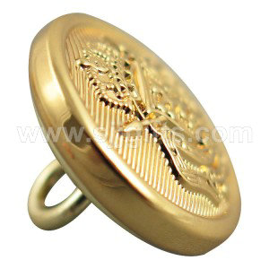 ODM Factory China Metal Button Zinc Alloy Plated Golden Button