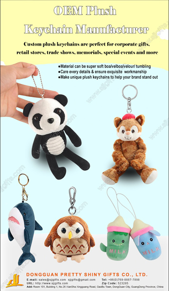 Enhance Your Accessories with OEM Plush Keychains