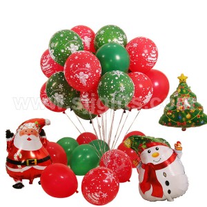Christmas balloons