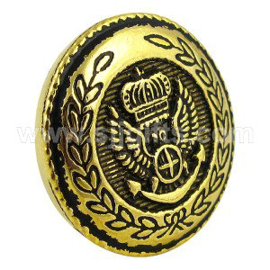 37 Years Exporter China Plated Metal Button Customized Logo