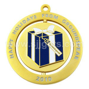 Factory Customized China Low Price New Design Custom Personalized 3D Embosses Casting Gold Plated Finisher Metal Award Medal