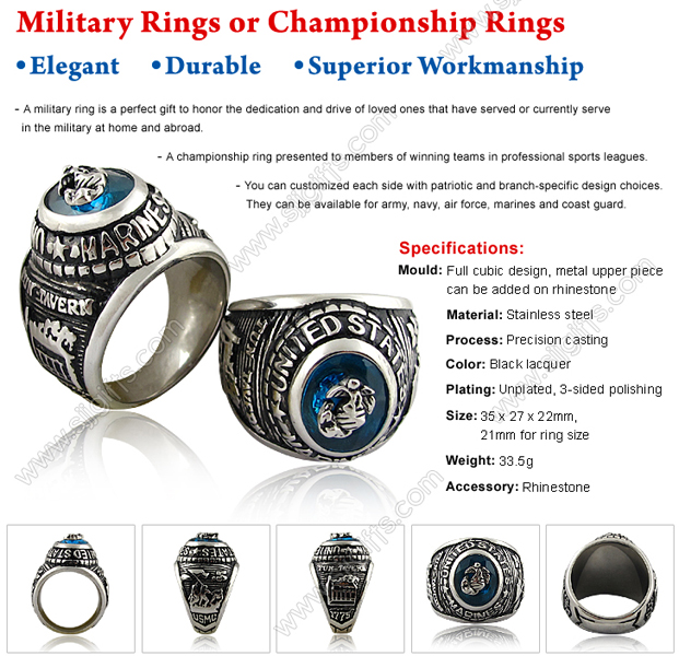 Your One-Stop Factory for Custom Award Rings and Military Rings