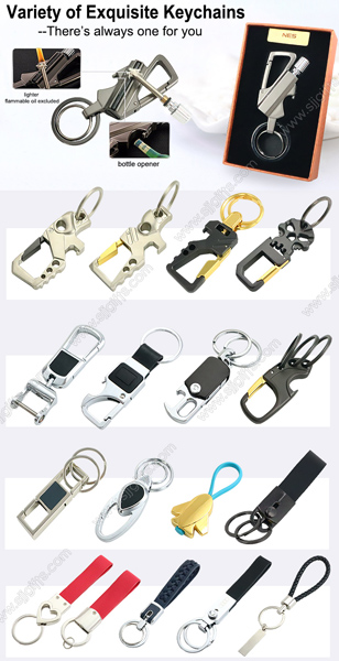 Variety of Exquisite Keychains