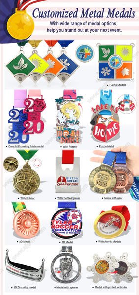 SJJ Supplies A Wide Range of Special Award Medals