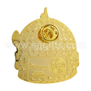 Low price for China Fashion Metal Iron Stamp Soft Enamel Souvenir Badge Customized Lapel Pin