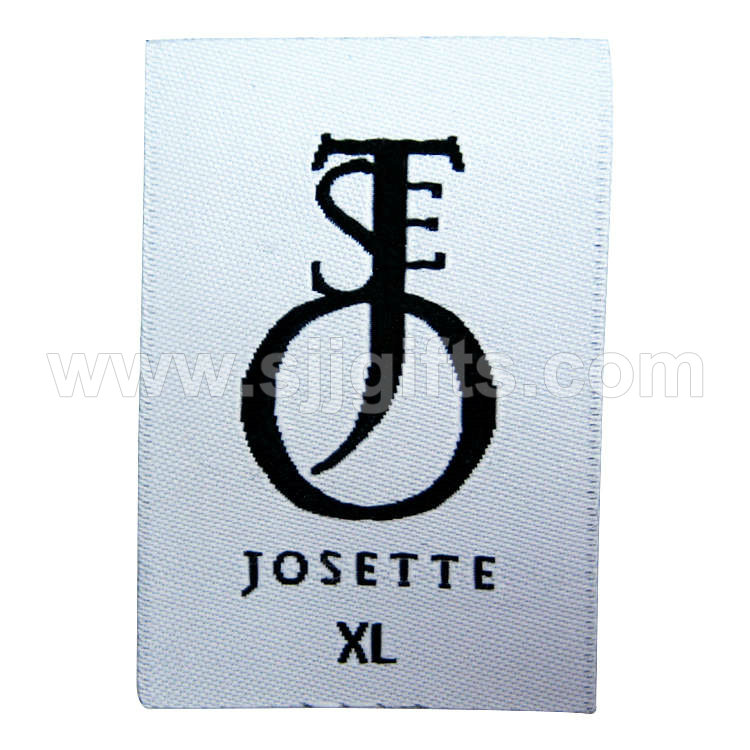 New Arrival China Embroidered Labels - Woven Clothing Labels – Sjj