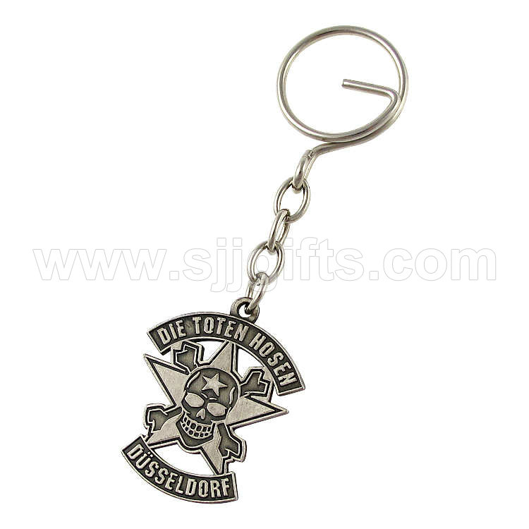 Reasonable price for Metal Badges - Stamped Without Color Keychains – Sjj
