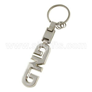 Stamped Without Color Keychains