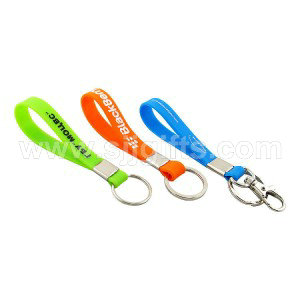 Manufacturing Companies for China Souvenir Gifts Custom Printed Silicone Wristband Keychain