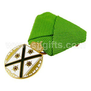 OEM Manufacturer China Stylish Unique Design Cute Logo Customized Medal Ribbon for Military