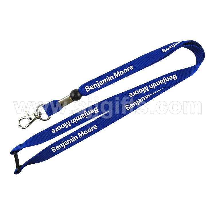 One of Hottest for Rainbow Lanyard - Silkscreen Printed Polyester Lanyards – Sjj