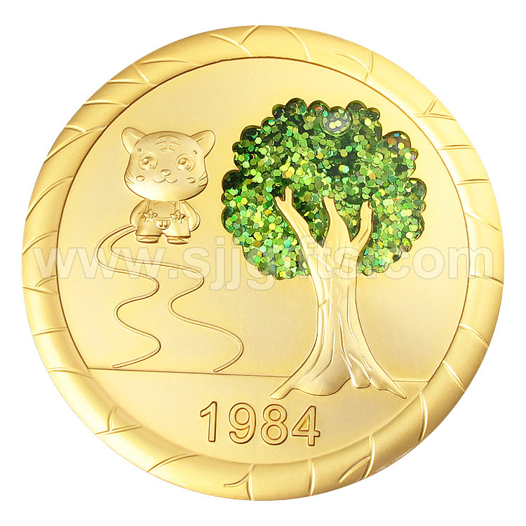 Original Factory Metal Sports Medal - Liquid Glitter Coin – Sjj
