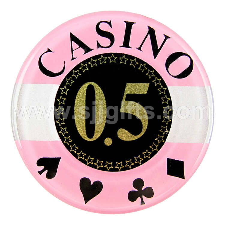 2020 wholesale price Coaster - Poker Chips – Sjj