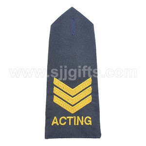 High reputation Custom Embroidered Name Patches - Epaulettes – Sjj