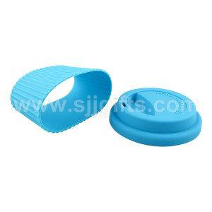 Hot Sale for Plain Silicone Wristbands - Silicone Cup Lid Covers – Sjj